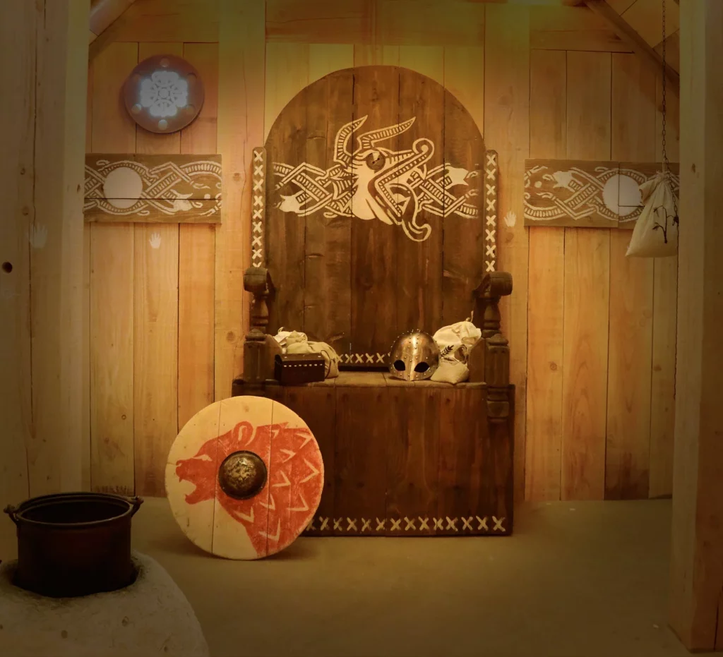 photo trône escape game "L'anneau Viking"