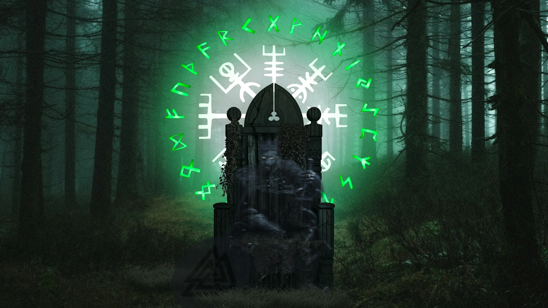 Affiche salle d'escape game "L'anneau Viking